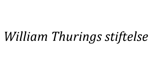 Logo for William Thurings stiftelse